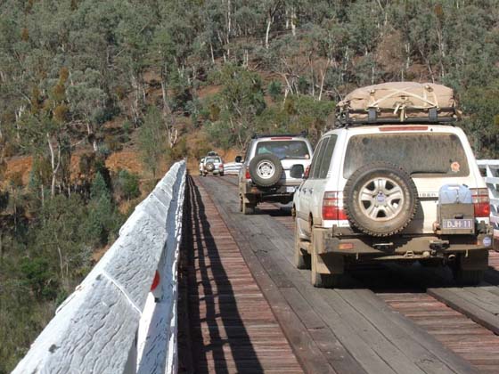 12-Convoy crossing McKillops Bridge
