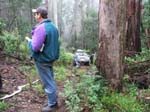 31-Toddy being recovered on the Rich Knob Track
