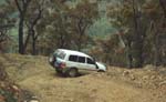30-Hoppy goes through a switchback on Trig Track
