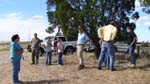 03-Convoy at Archbold's grave in Wyperfeld NP
