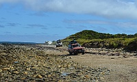 Winding along the picturesque coast