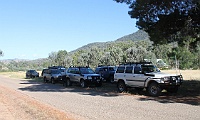 Convoy airs down near TVGC Track