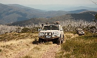 Arriving at the summit of Mt Pinnibar