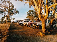 2004-Trucks in Afternoon Sun-Flinders Range-(Photo by Scott Hamilton)